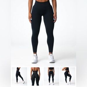 NVGTN BLACK Performance Seamless Leggings